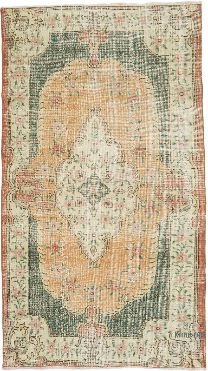 El Dokuma Vintage Halı - 122 cm x 212 cm - K0070755