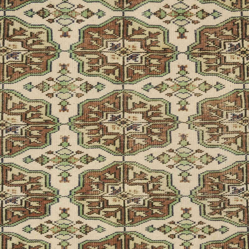 Vintage Turkish Hand-Knotted Rug - 6'  x 7' 11" (72" x 95") - K0070762