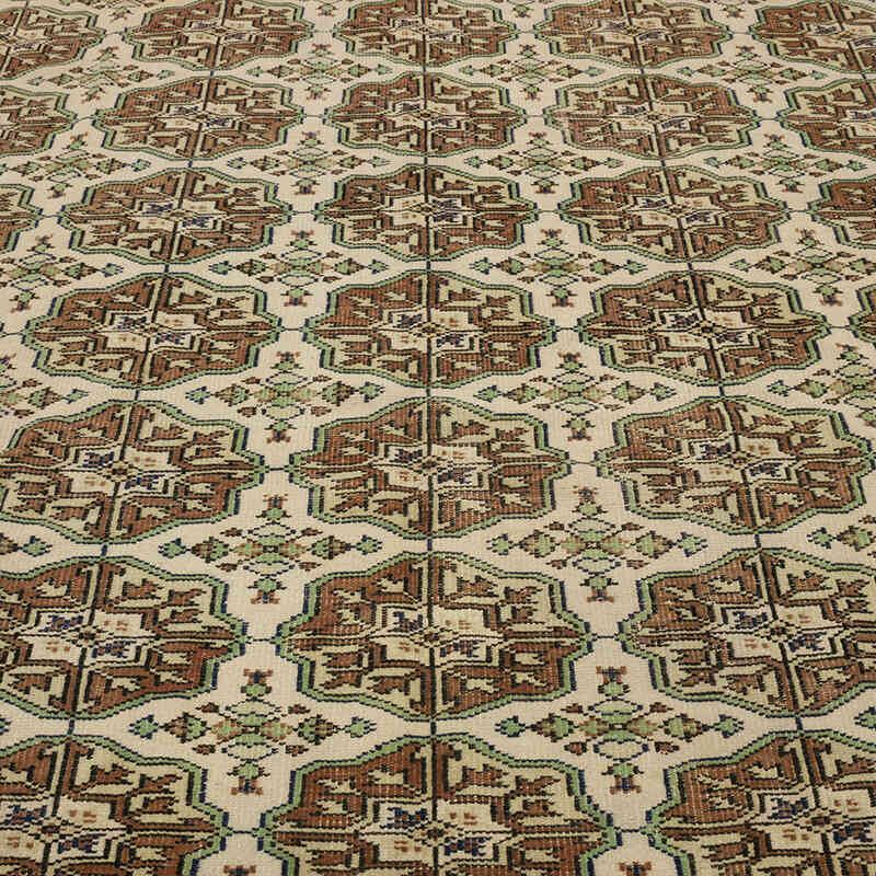 Vintage Turkish Hand-Knotted Rug - 6'  x 7' 11" (72" x 95") - K0070762
