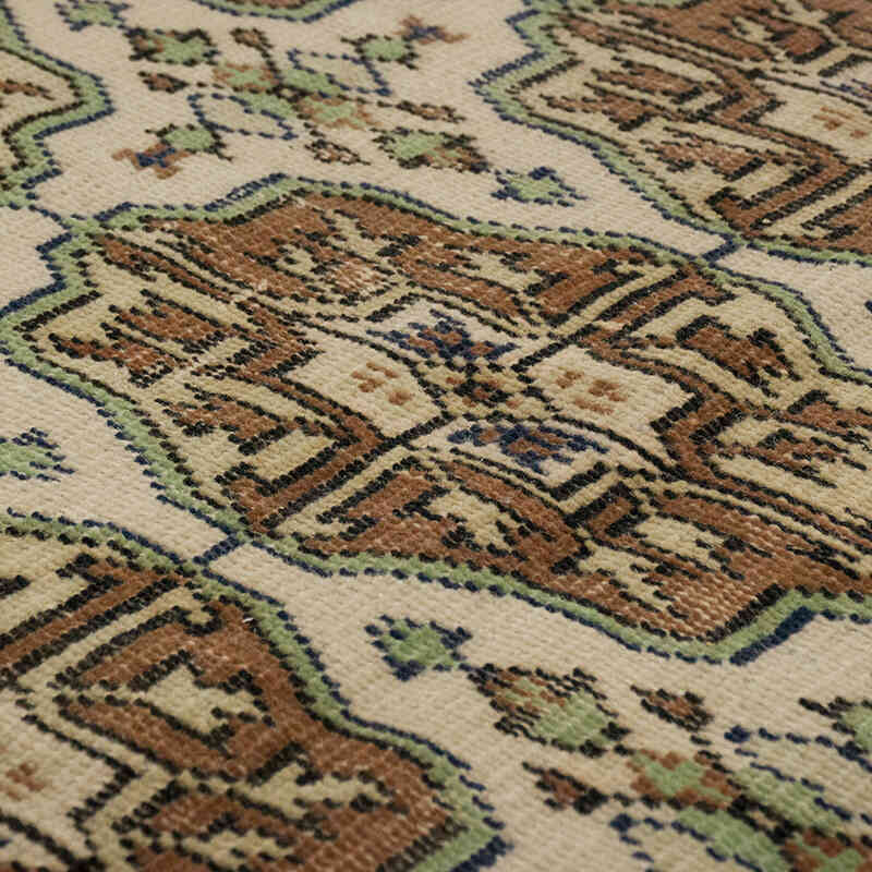 Vintage Turkish Hand-Knotted Rug - 6'  x 7' 11" (72" x 95") - K0070762