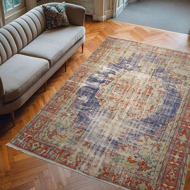 El Dokuma Vintage Hali - 220 cm x 292 cm - K0070763