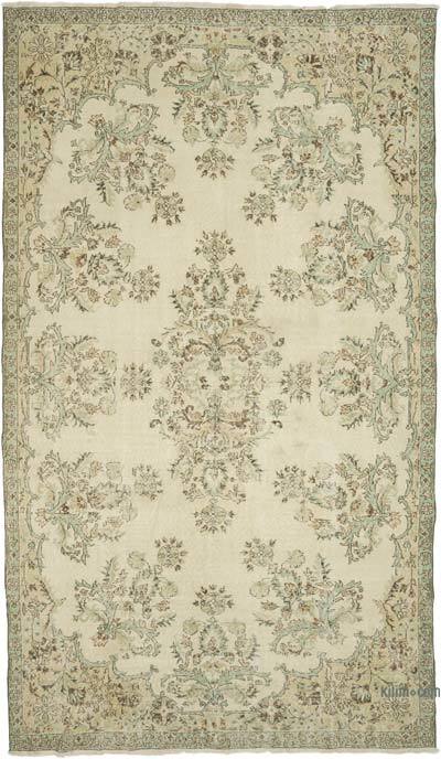 Vintage Turkish Hand-Knotted Rug - 7' 2" x 12' 3" (86" x 147")