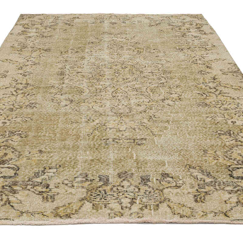 Alfombra Vintage Turca Anudada a Mano - 155 cm x 263 cm - K0070765