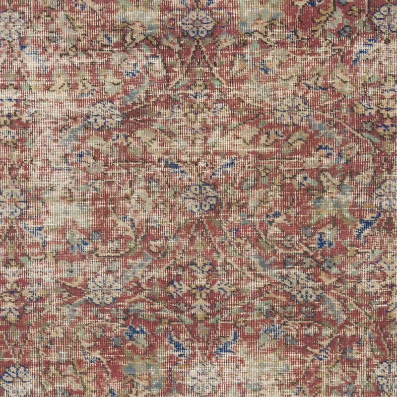 Vintage Turkish Hand-Knotted Rug - 5' 11" x 8' 2" (71" x 98") - K0070775