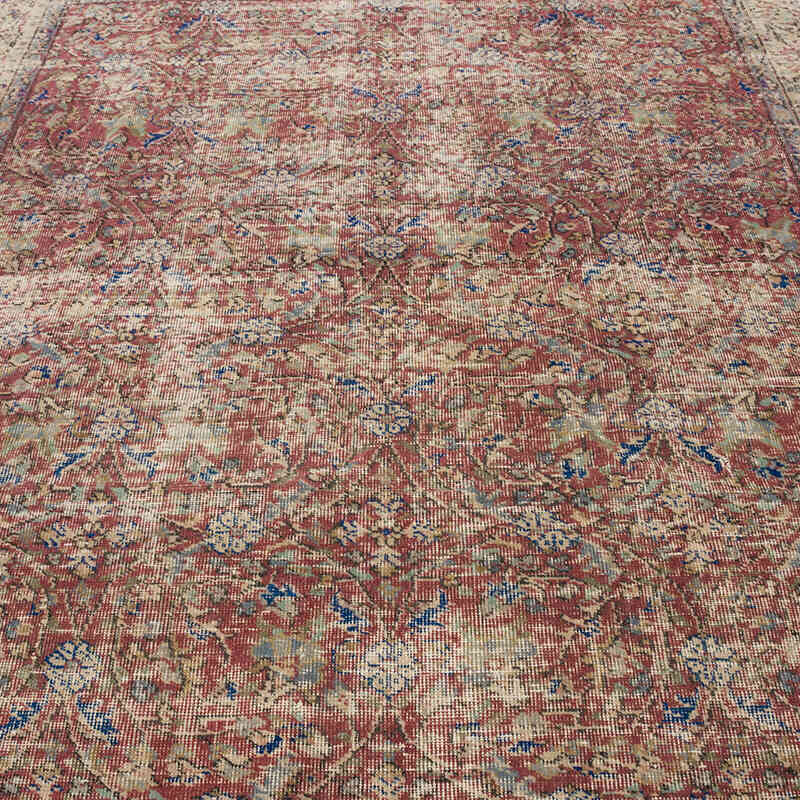 Vintage Turkish Hand-Knotted Rug - 5' 11" x 8' 2" (71" x 98") - K0070775