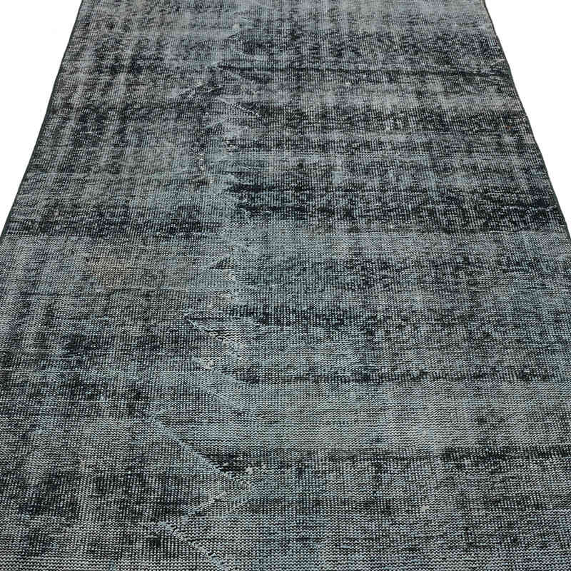 Over-dyed Vintage Hand-Knotted Turkish Rug - 3' 11" x 8' 2" (47" x 98") - K0070787