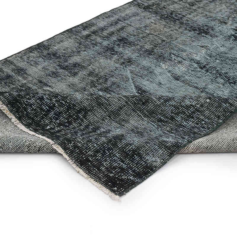 Over-dyed Vintage Hand-Knotted Turkish Rug - 3' 11" x 8' 2" (47" x 98") - K0070787