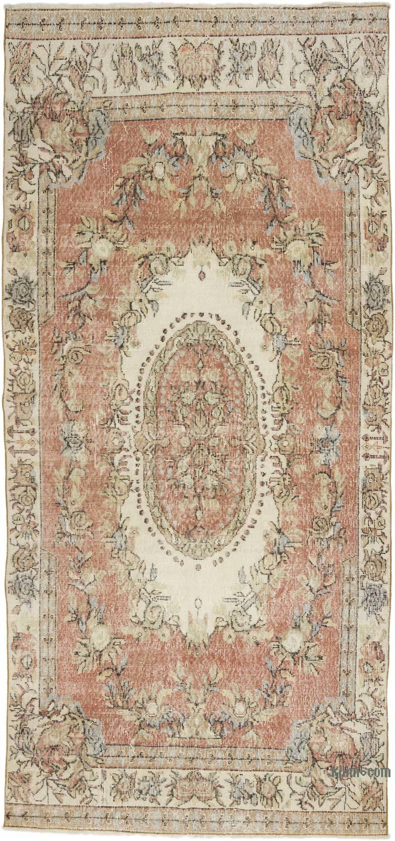 El Dokuma Vintage Hali - 146 cm x 312 cm - K0070788