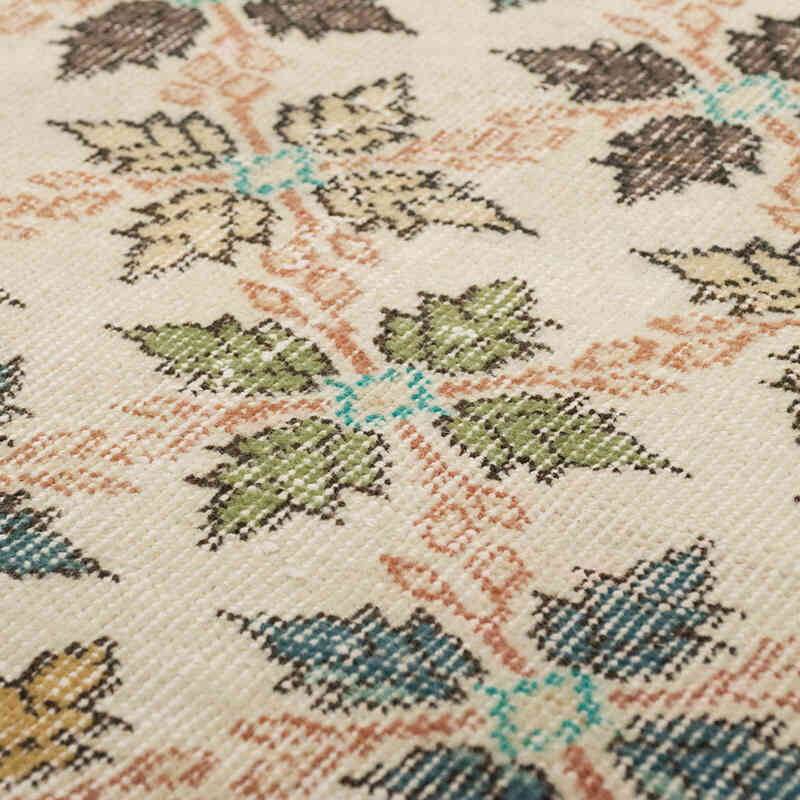 El Dokuma Vintage Halı - 116 cm x 196 cm - K0070789