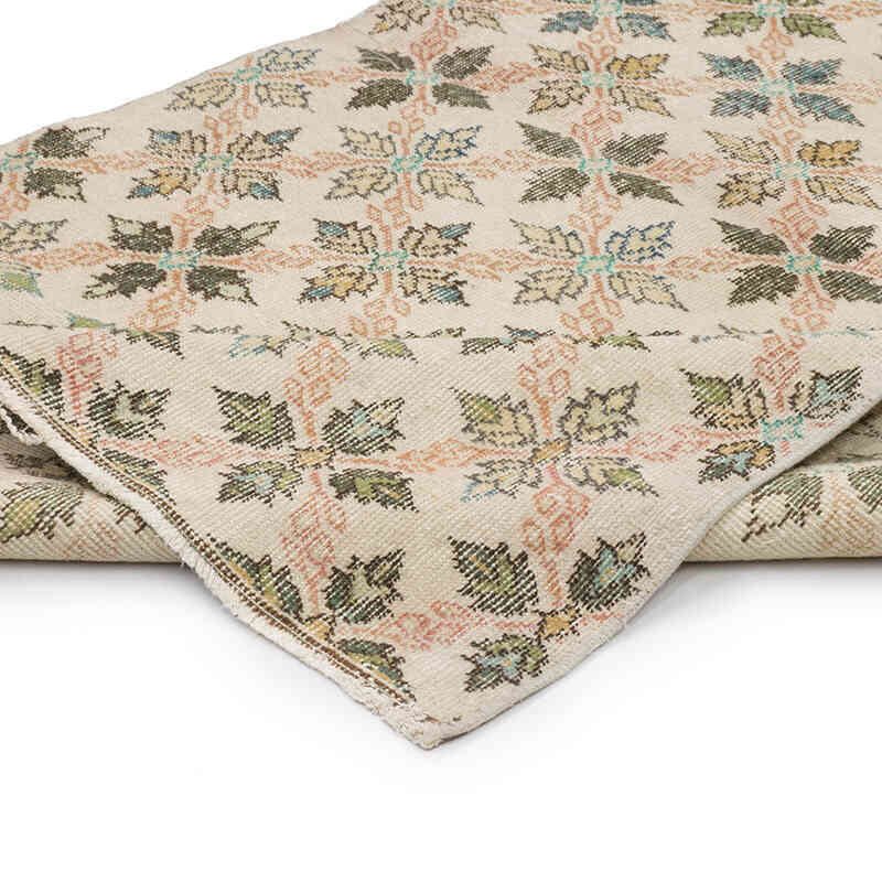 El Dokuma Vintage Halı - 116 cm x 196 cm - K0070789
