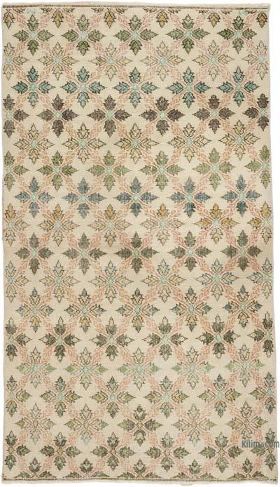 Vintage Turkish Hand-Knotted Rug - 3' 10" x 6' 5" (46" x 77")
