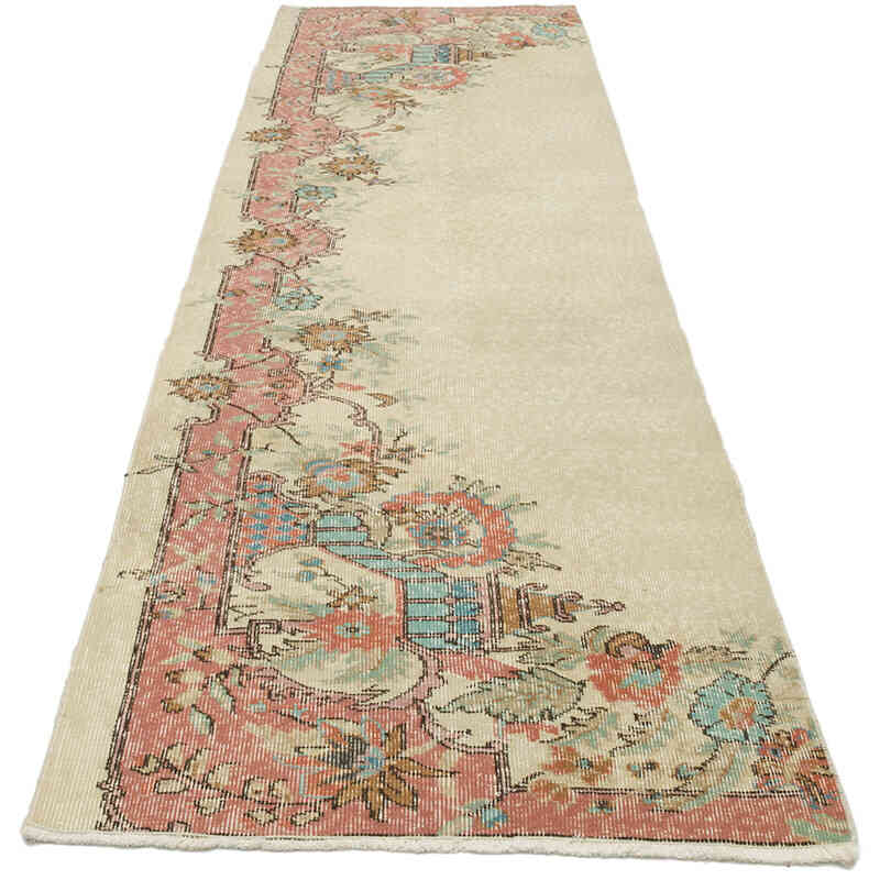 Alfombra Turca Vintage De Pasillo - 83 cm x 293 cm - K0070792