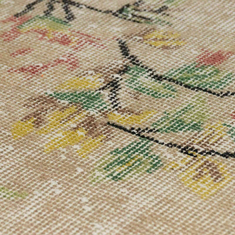 Vintage Turkish Hand-Knotted Rug - 3' 8" x 7'  (44" x 84") - K0070793
