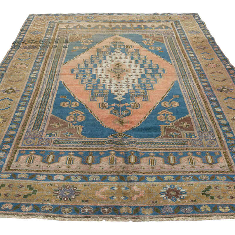 El Dokuma Vintage Hali - 154 cm x 257 cm - K0070799