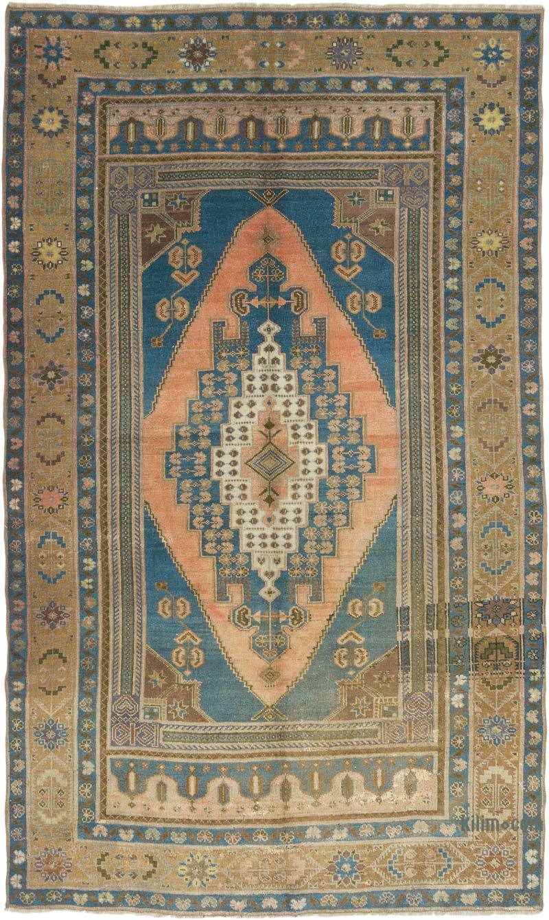 El Dokuma Vintage Hali - 154 cm x 257 cm - K0070799