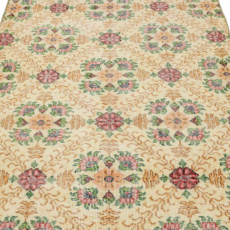El Dokuma Vintage Halı - 110 cm x 190 cm - K0070805