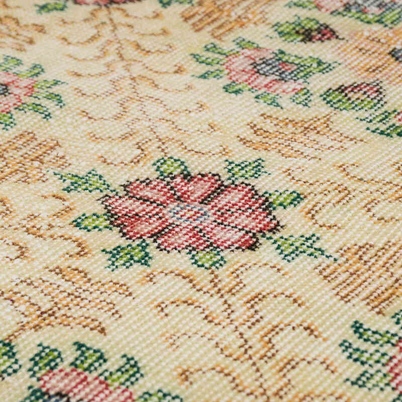 El Dokuma Vintage Halı - 110 cm x 190 cm - K0070805