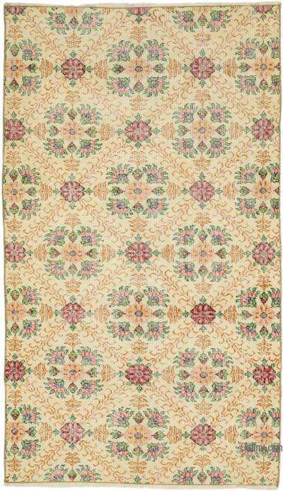 Vintage Turkish Hand-Knotted Rug - 3' 7" x 6' 3" (43" x 75")