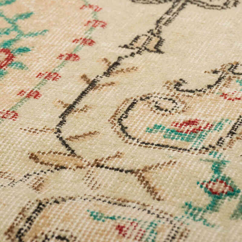 El Dokuma Vintage Halı - 110 cm x 223 cm - K0070806