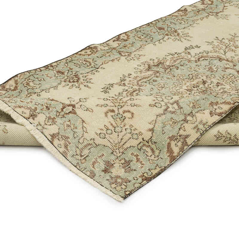 El Dokuma Vintage Halı - 113 cm x 200 cm - K0070810