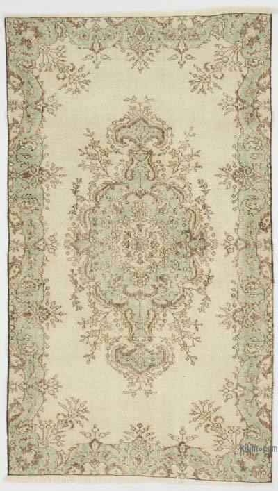 Vintage Turkish Hand-Knotted Rug - 3' 8" x 6' 7" (44" x 79")
