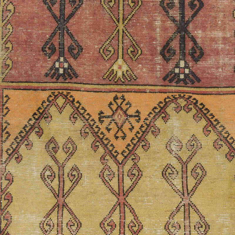 Vintage Turkish Hand-Knotted Runner - 3' 8" x 9' 7" (44" x 115") - K0070815
