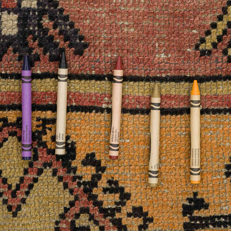 Vintage Turkish Hand-Knotted Runner - 3' 8" x 9' 7" (44" x 115") - K0070815