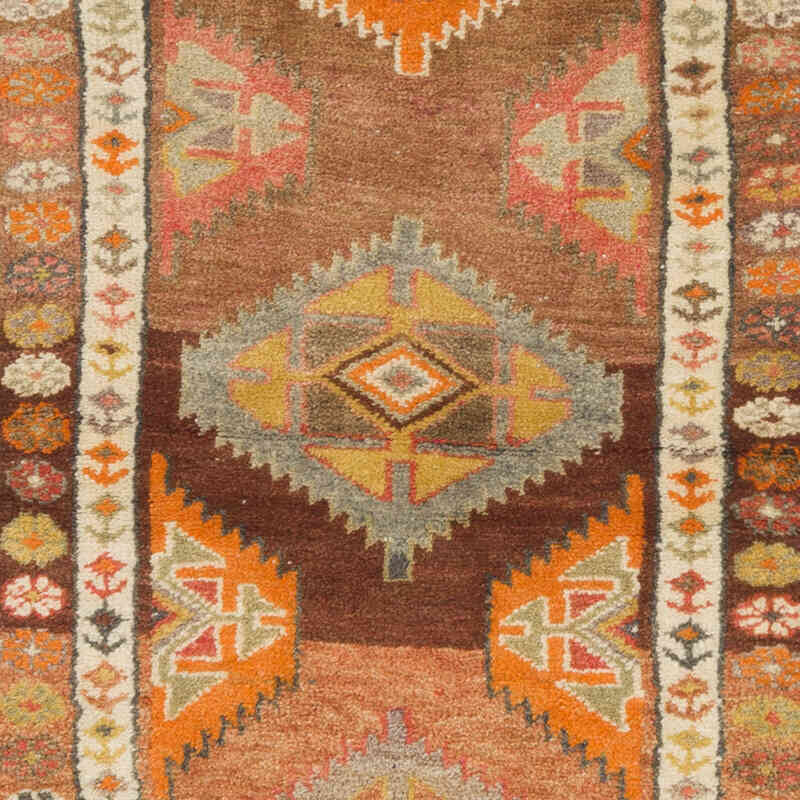 Vintage Tribal Runner Rug - 2' 11" x 11' 3" (35" x 135") - K0070823