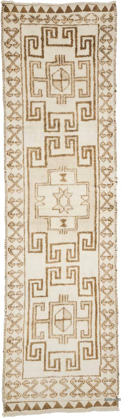 Vintage Tribal Runner Rug - 3' 2" x 11' 2" (38" x 134")