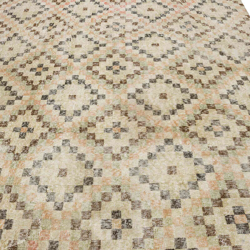 Alfombra Vintage Turca Anudada a Mano - 187 cm x 310 cm - K0070827