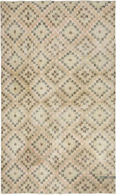 Alfombra Vintage Turca Anudada a Mano - 187 cm x 310 cm