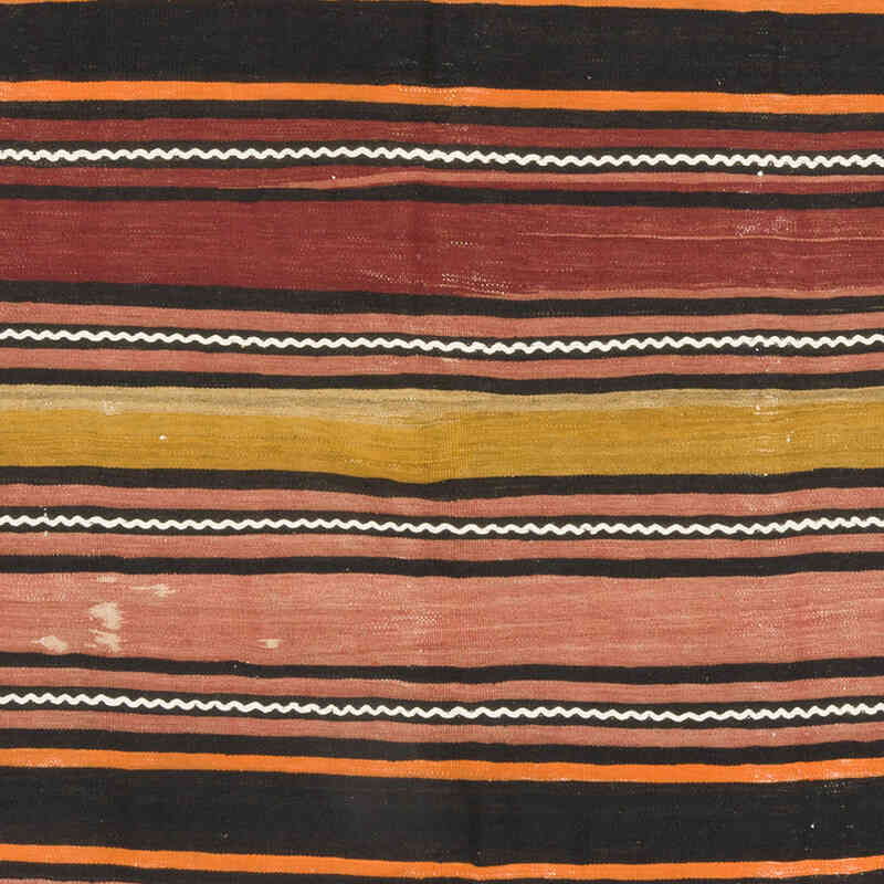 Vintage Turkish Kilim Rug - 5' 3" x 10' 3" (63" x 123") - K0070834