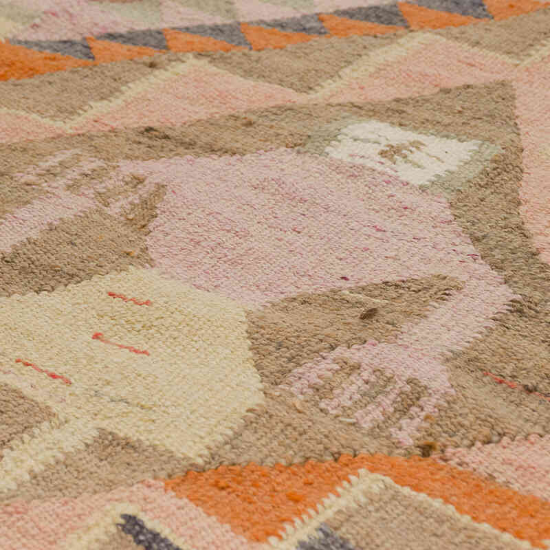 Vintage Anadolu Kilim Yolluk - 95 cm x 365 cm - K0070835