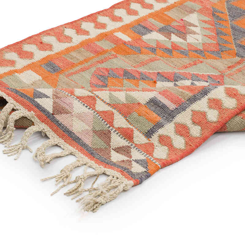 Vintage Anadolu Kilim Yolluk - 95 cm x 365 cm - K0070835