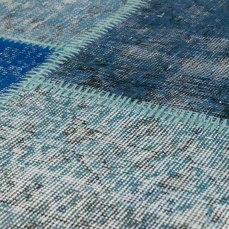 Boyalı Patchwork Halı - 81 cm x 745 cm - K0070850