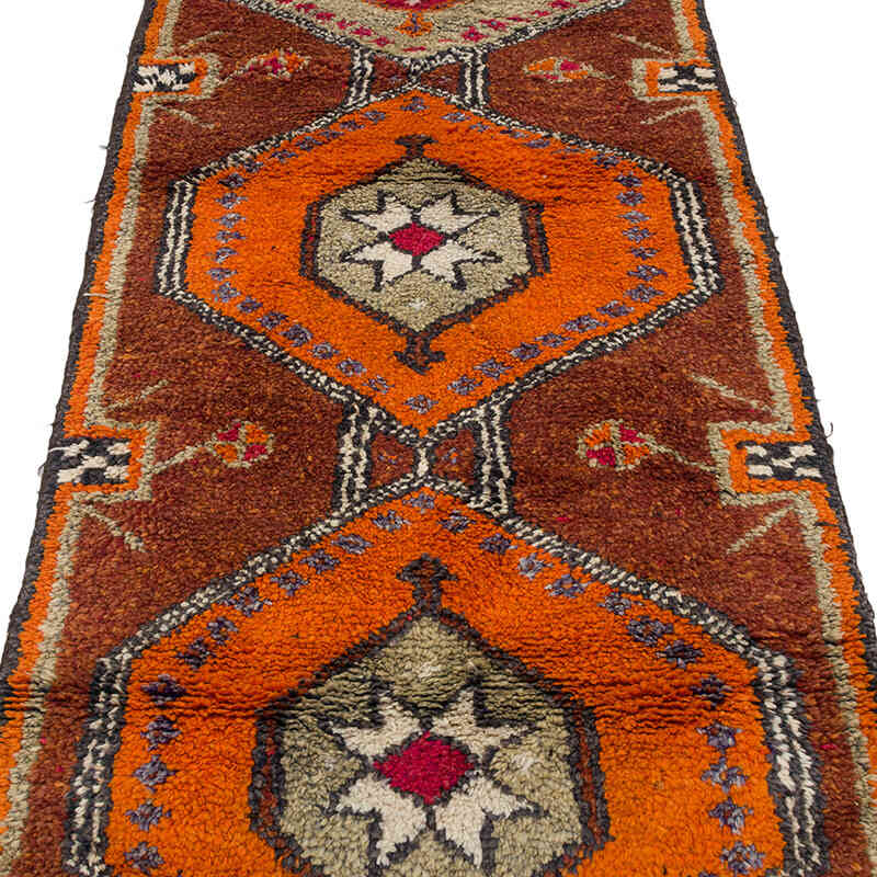 Vintage Anadolu Yolluk - 94 cm x 326 cm - K0070860