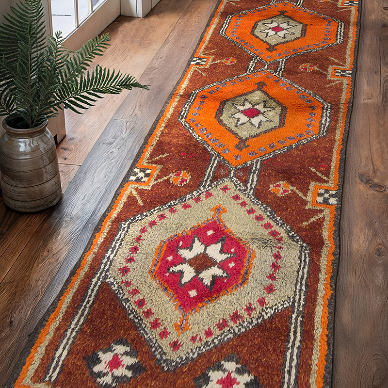 Vintage Anadolu Yolluk - 94 cm x 326 cm - K0070860