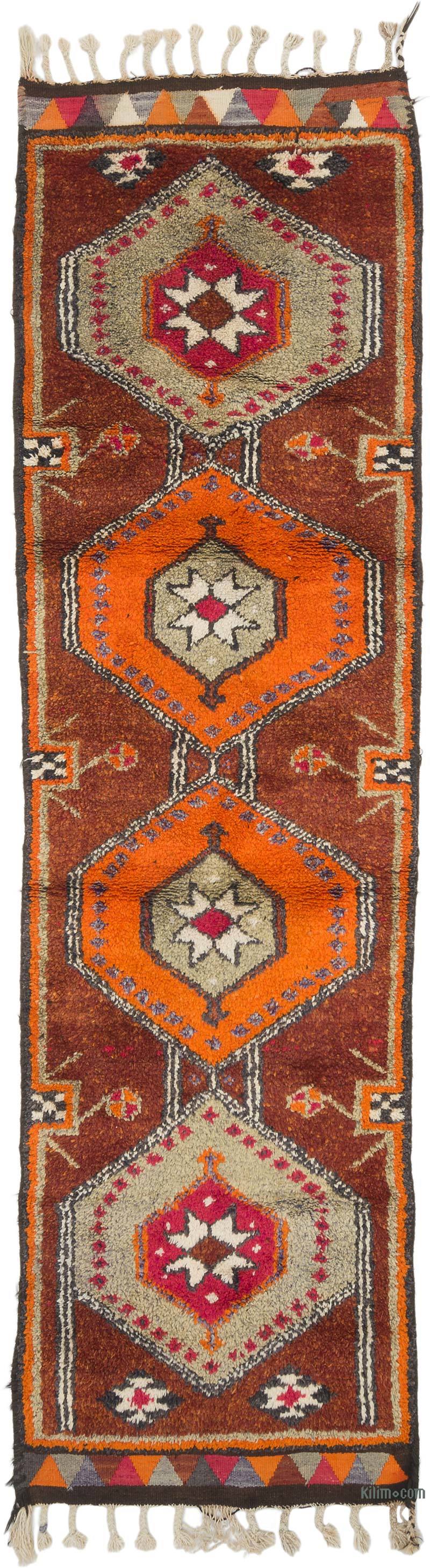 Vintage Anadolu Yolluk - 94 cm x 326 cm - K0070860