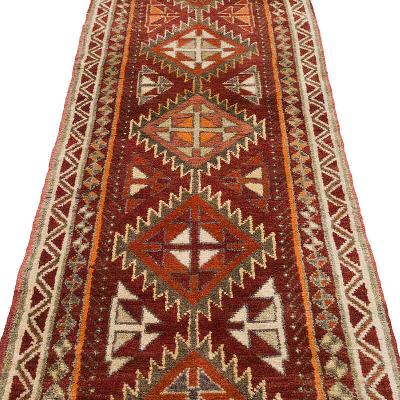 Vintage Anadolu Yolluk - 83 cm x 390 cm - K0070861