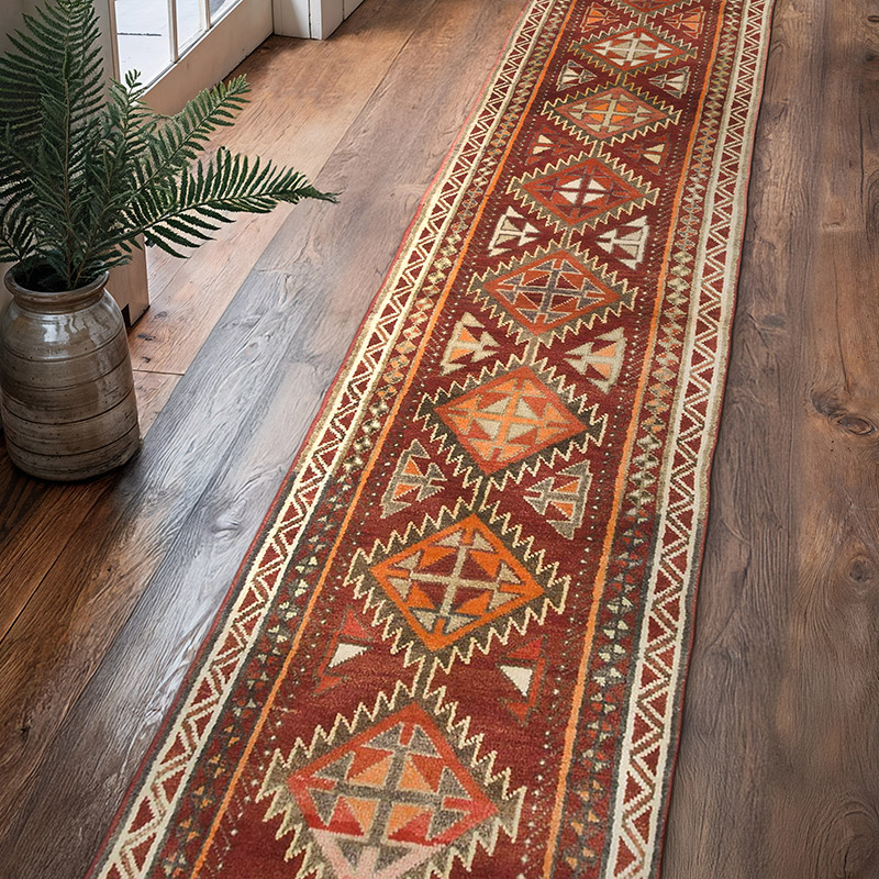 Vintage Anadolu Yolluk - 83 cm x 390 cm - K0070861