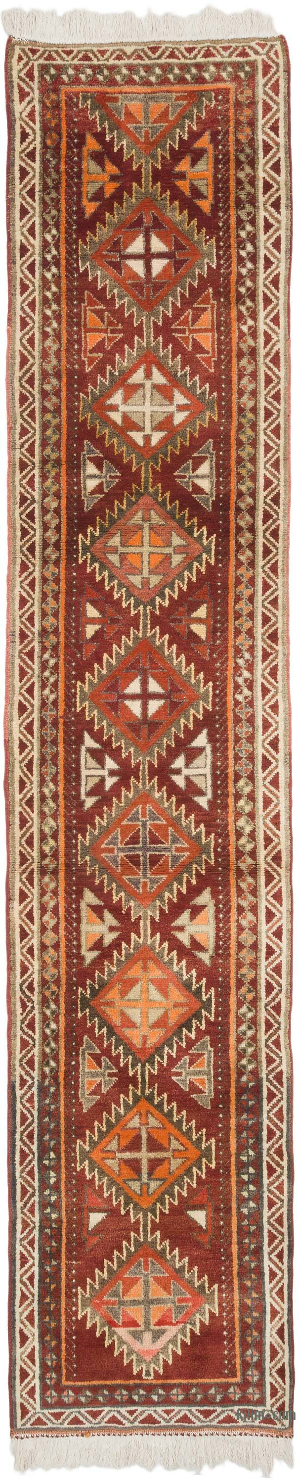 Vintage Anadolu Yolluk - 83 cm x 390 cm - K0070861