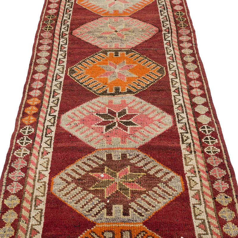 Alfombra Vintage de pasillo - 84 cm x 370 cm - K0070874