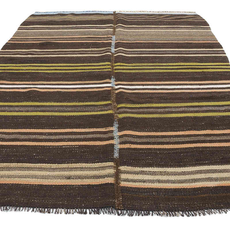 Alfombra Vintage Anatolian Kilim - 163 cm x 242 cm - K0070877