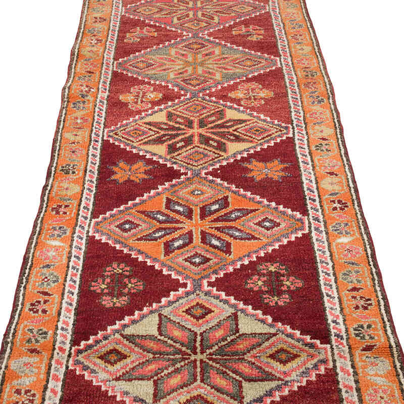 Vintage Anadolu Yolluk - 87 cm x 405 cm - K0070901