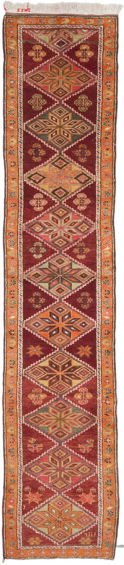 Vintage Tribal Runner Rug - 2' 10" x 13' 3" (34" x 159")
