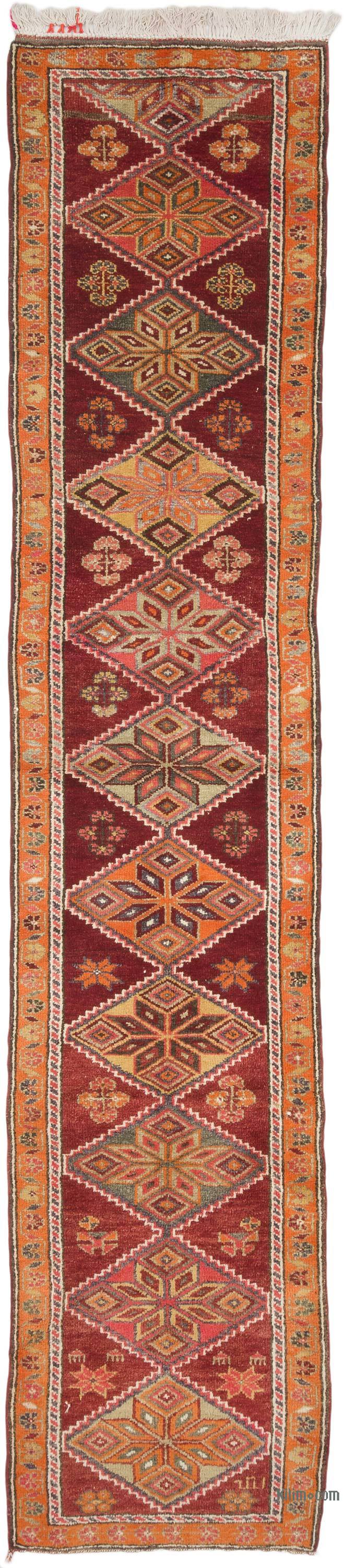 Vintage Anadolu Yolluk - 87 cm x 405 cm - K0070901