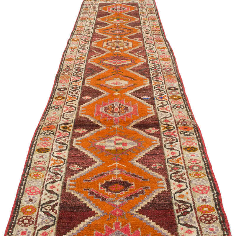 Vintage Anadolu Yolluk - 84 cm x 373 cm - K0070902