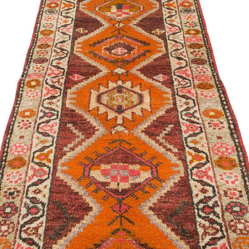 Vintage Anadolu Yolluk - 84 cm x 373 cm - K0070902