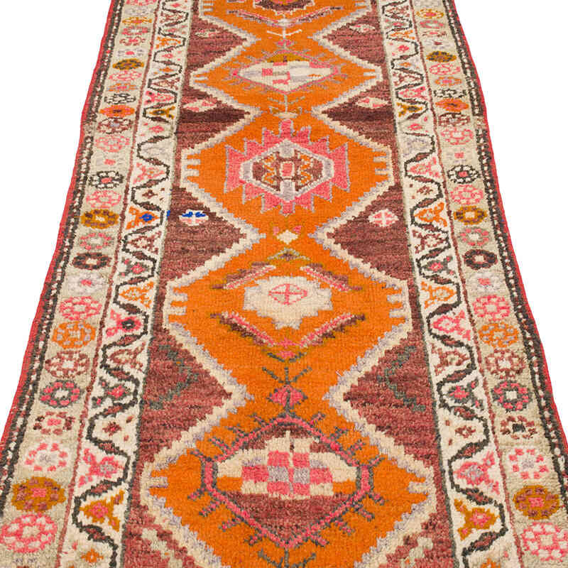Vintage Anadolu Yolluk - 84 cm x 373 cm - K0070902