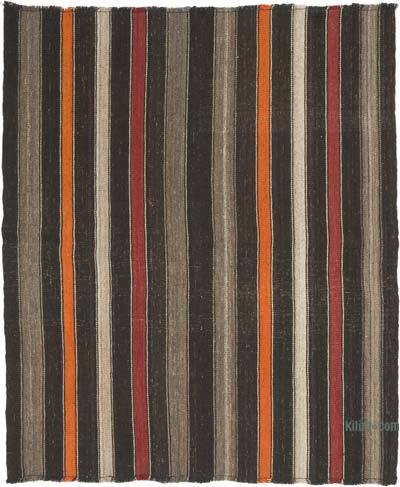 Vintage Anatolian Kilim Rug - 5' 11" x 7' 1" (71" x 85")